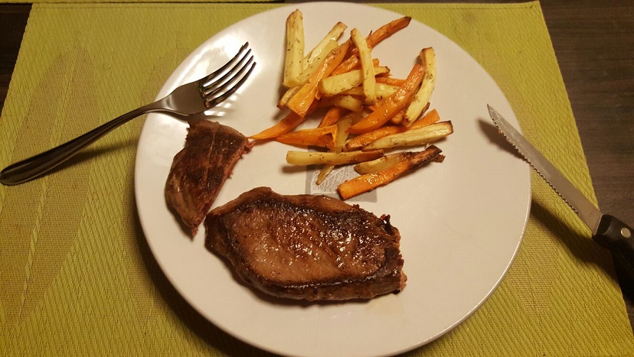 GroentenFrietjes met Biefstuk